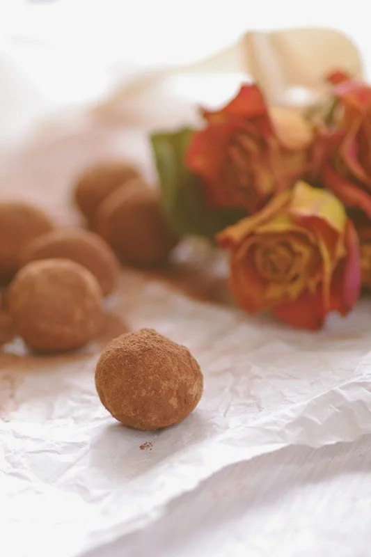 Gift Idea:  Lavender Chocolate Truffles