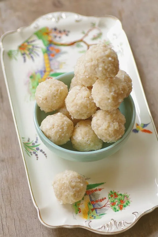 A new and updated coconut ball . . .