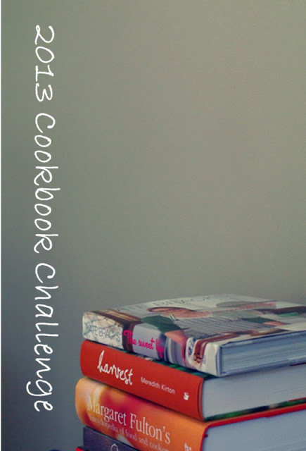 A 2013 Cookbook Challenge !