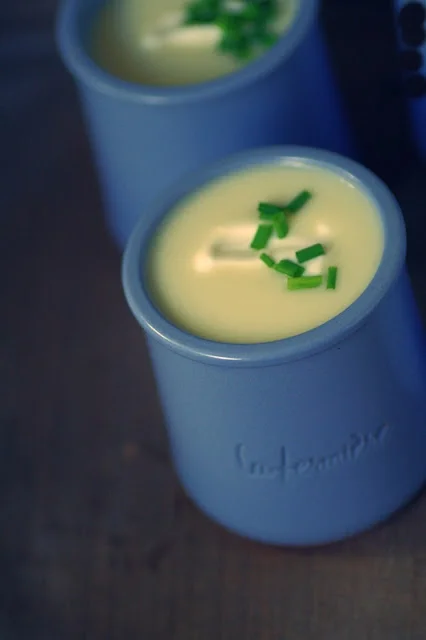 Creme Vichyssoise Au Chou-Fleur Glace