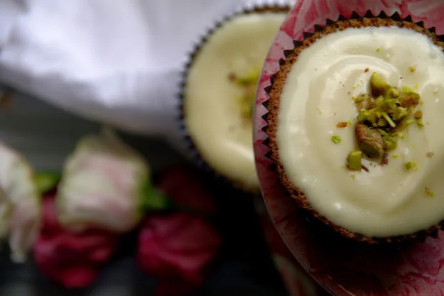 Chai and Honey Glazed Cupcakes