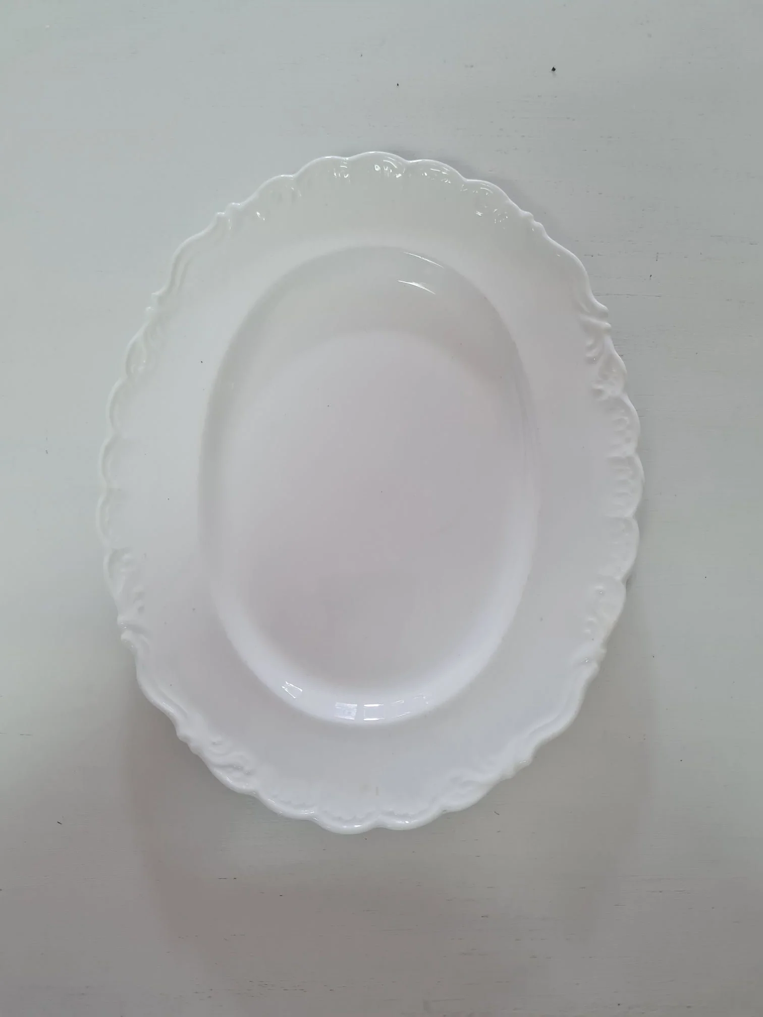 Coalport White Platter
