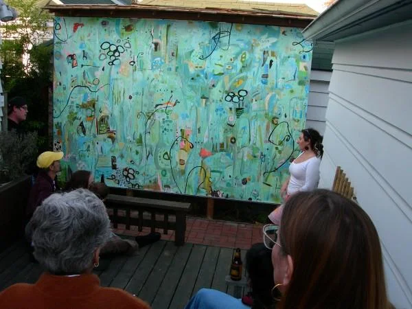 PADZEN with CHRIS HABERMAN 8X12FT PORTLAND, OR 2007