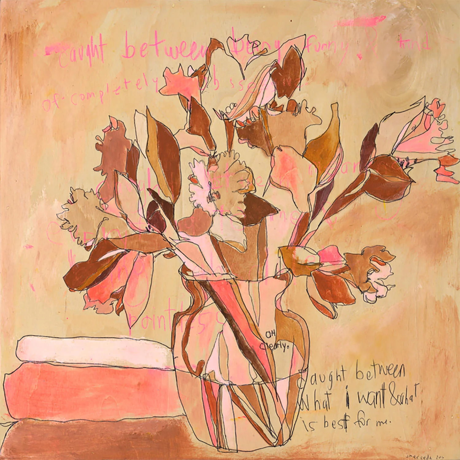 IN A VASE 20X20 2011
