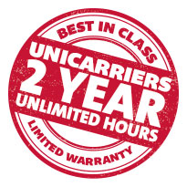 THE UNICARRIERS 2 YEAR / UNLIMITED HOURS WARRANTY