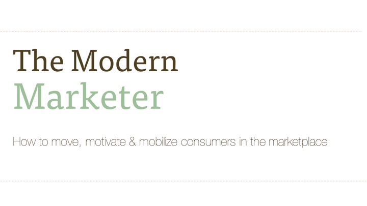 YEOC / The Modern Marketer Lecture