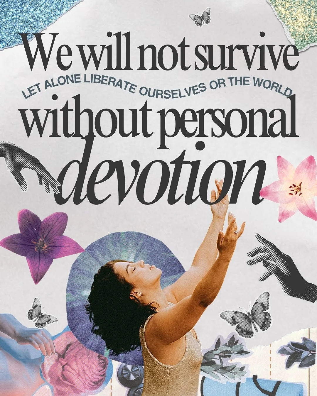 Devotion is the antidote. ⤵️

It&rsquo;s a return to truth. A commitment to keeping rhythm that grounds you when the world tries to pull you in every direction.

And contrary to what mainstream &ldquo;wellness&rdquo; culture tells us, devotion doesn&