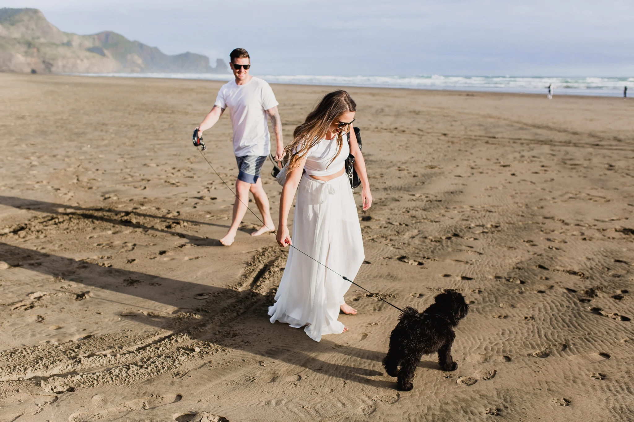 New Zealand - Auckland Wedding Photographer - Engagement - Bethells Beach - Alexandra & Lee - Love, the wild & epic tales