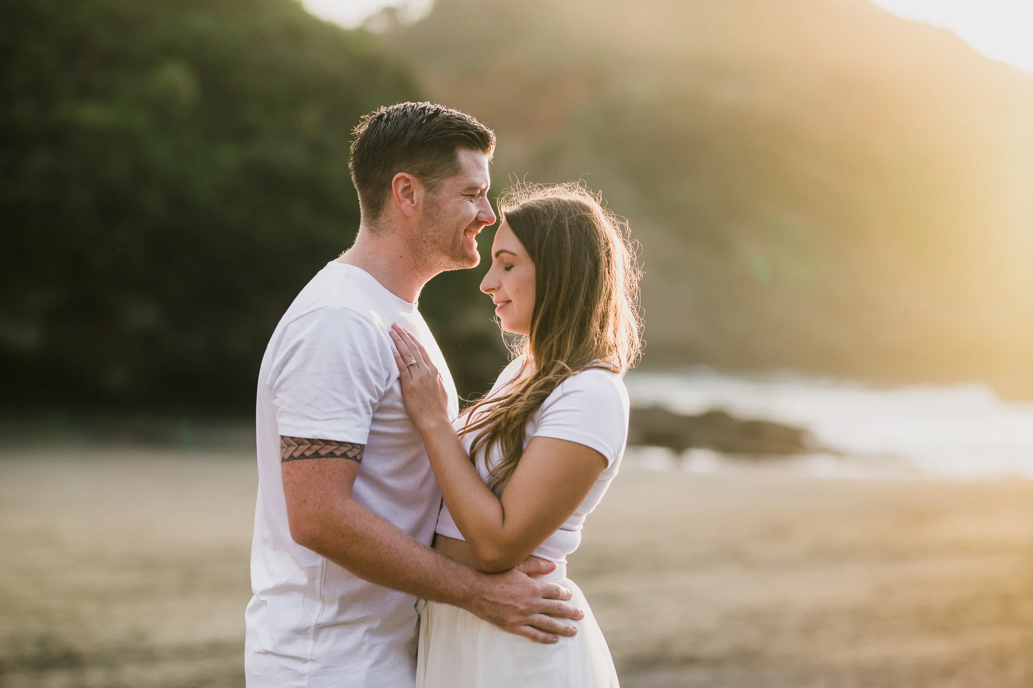 New Zealand - Auckland Wedding Photographer - Engagement - Bethells Beach - Alexandra & Lee - Love, the wild & epic tales