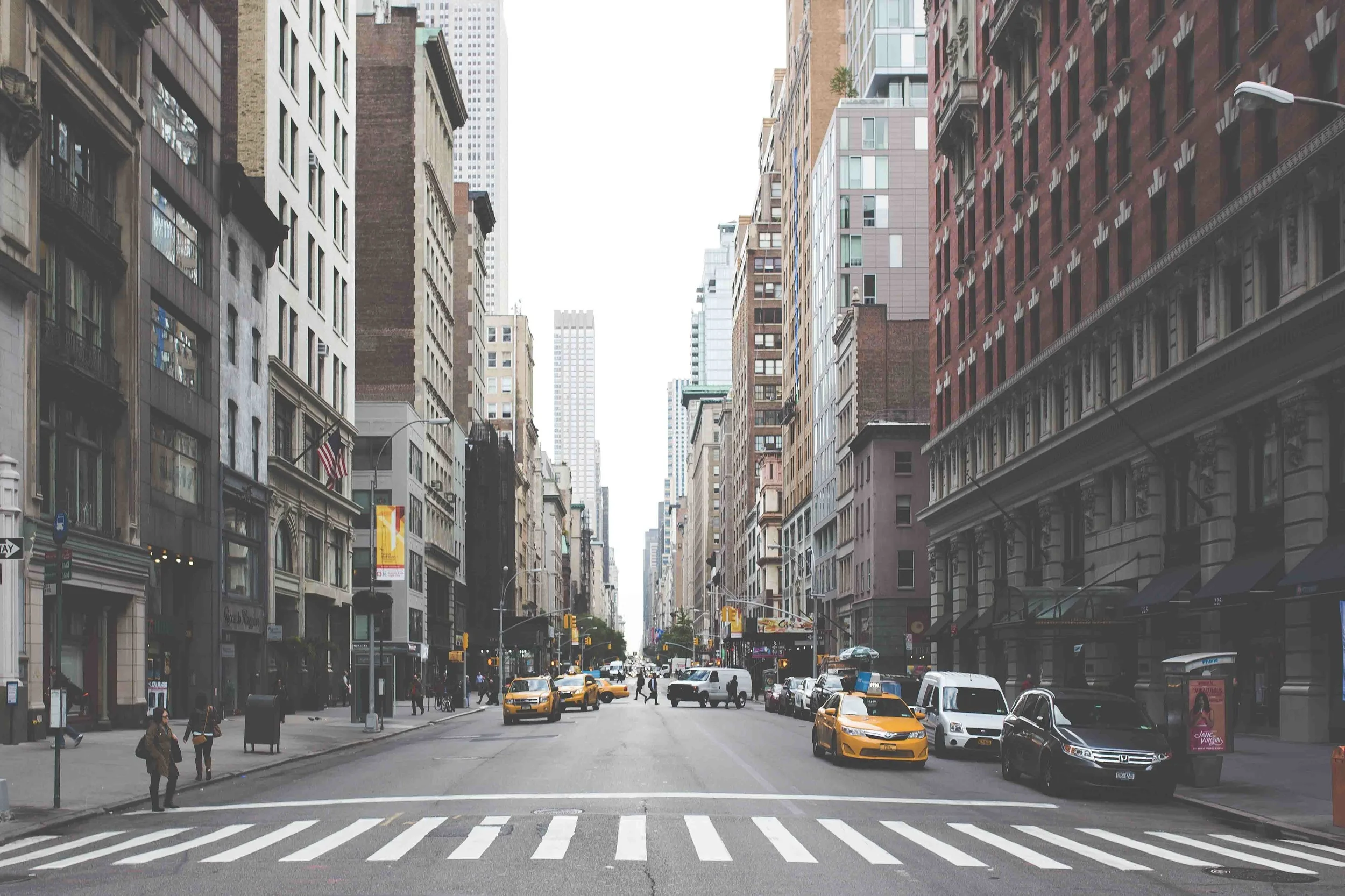 NYC street scene