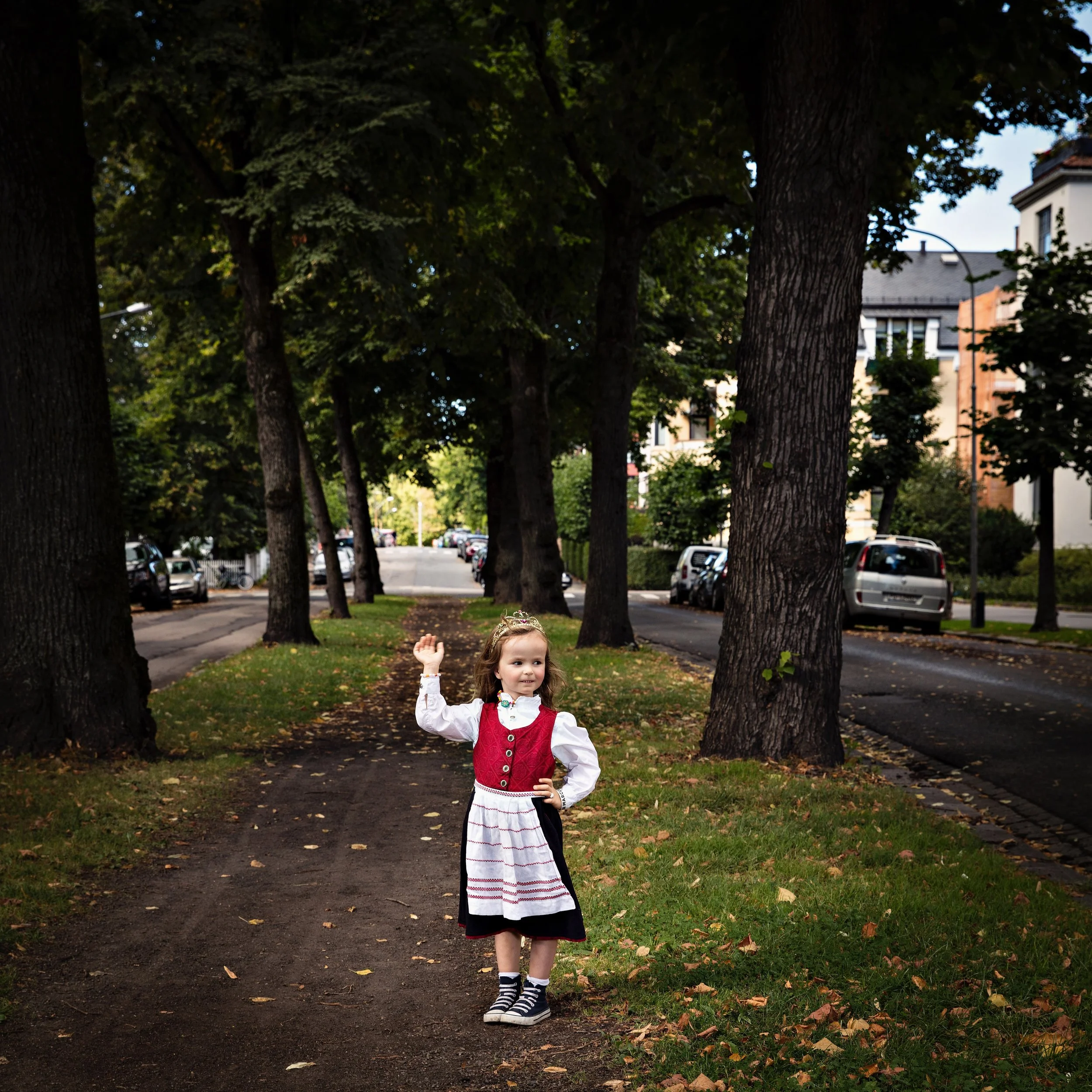 "I'm a princess." Alma, 5.