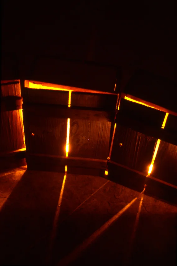  Wood, Candlelight.&nbsp; 