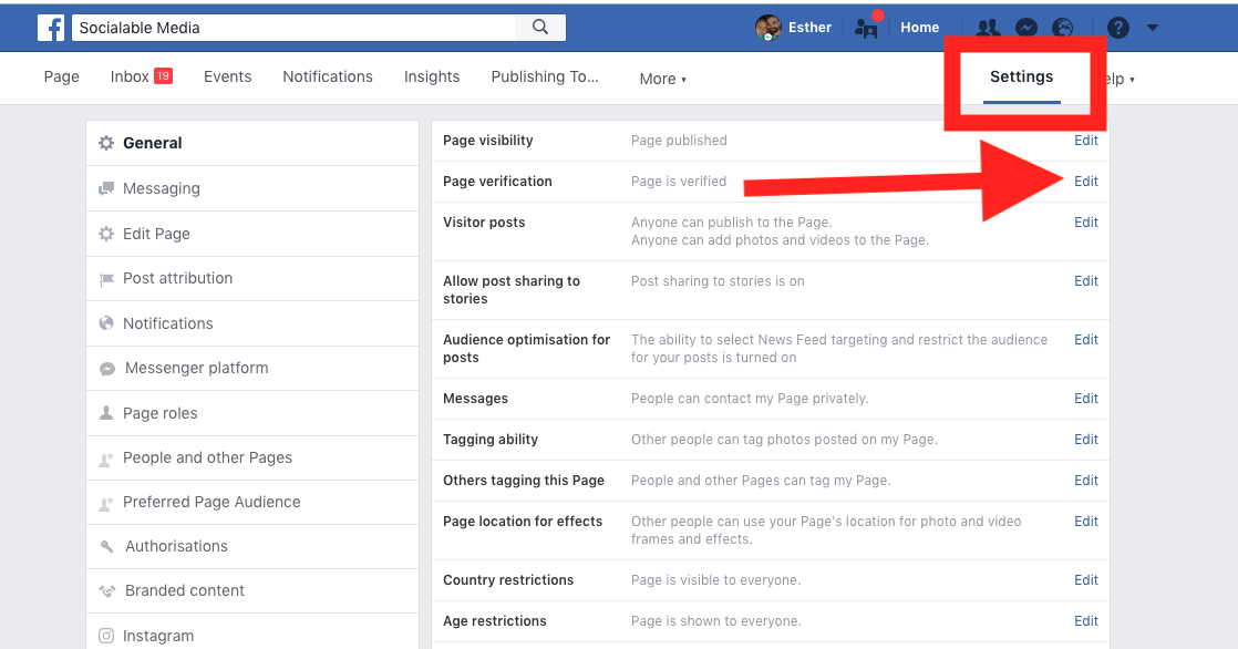 Socialable How Do I Verify My Facebook Page Press alt + / to open this menu. socialable how do i verify my