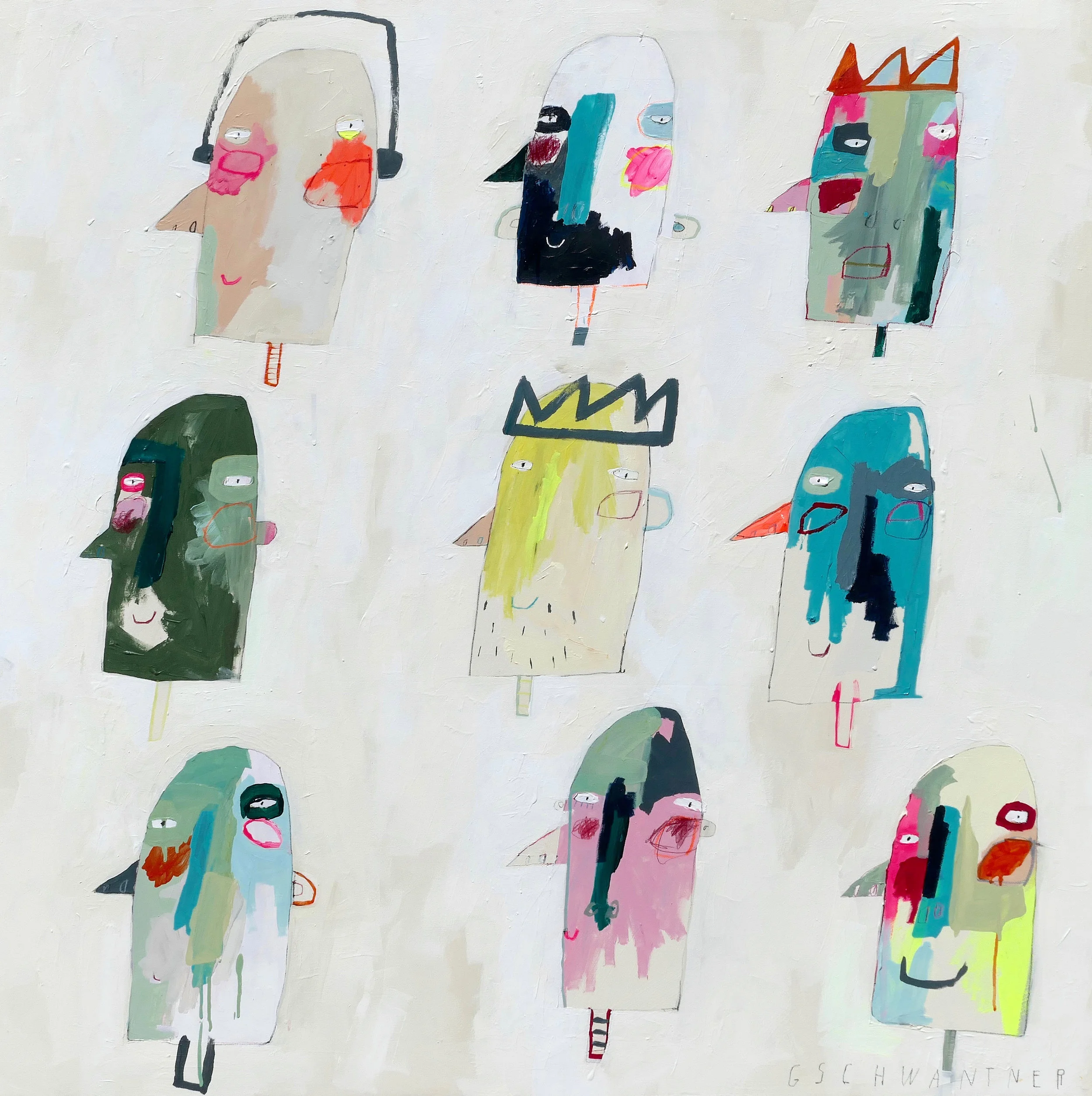  Prinzen, 2017, 140 x 140 