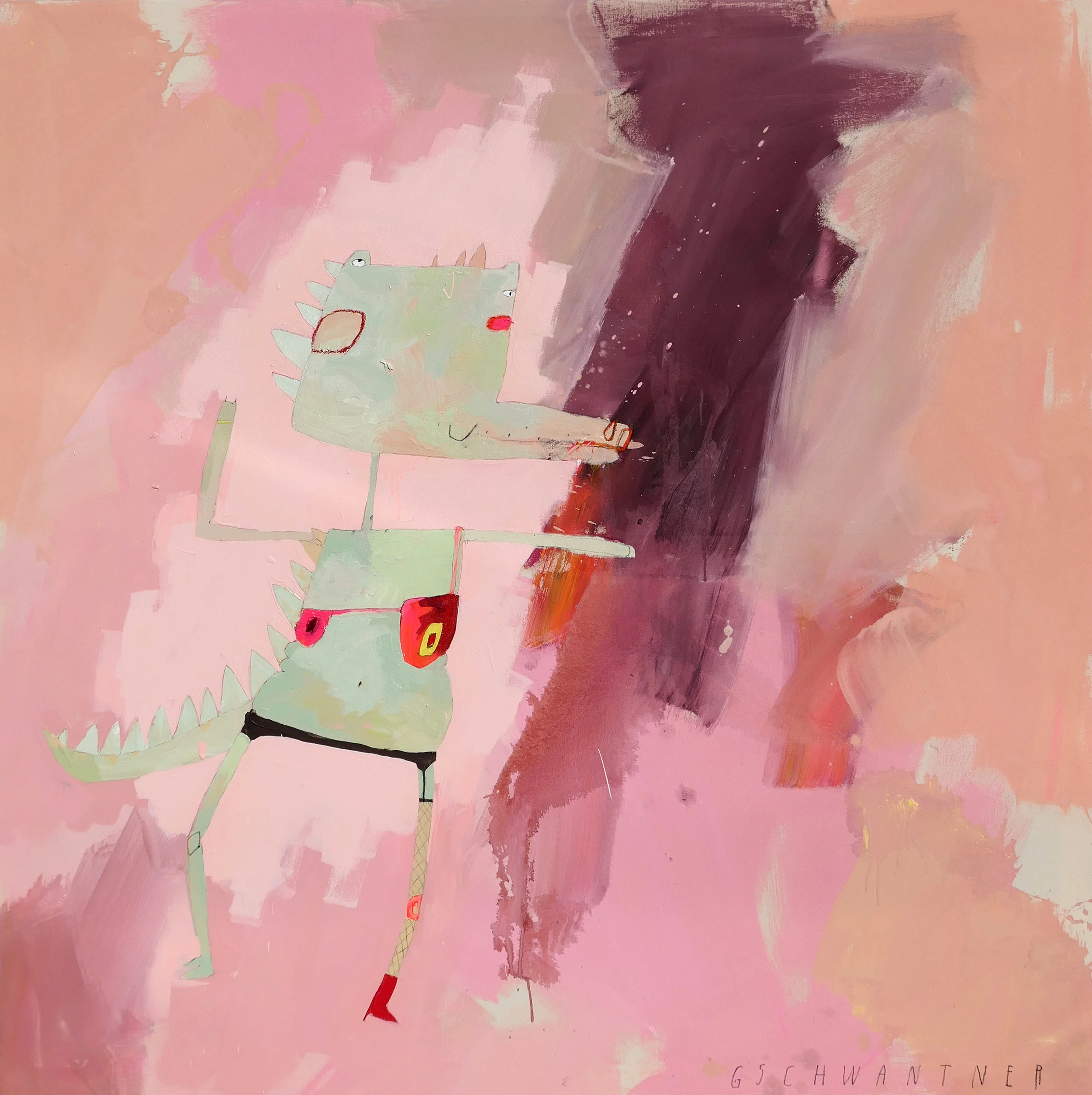  Dancing Queen, 2017, 140 x 140 