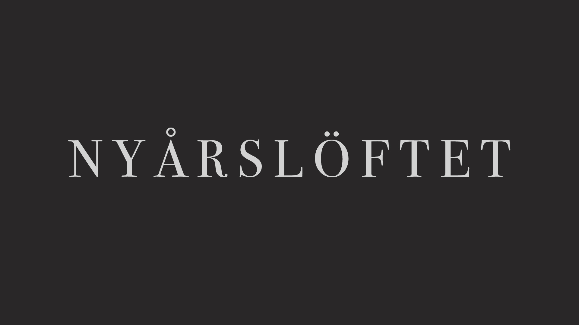 NYÅRSLÖFTET / SHORT FILM A Short Film Drama film for television by director and screenwriter Dawid Ullgren. Comissioned for script development.