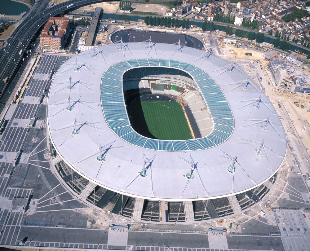 Stade de France - Saint-Denis luchtfoto