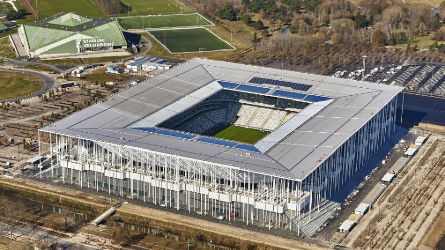 Stade de Bordeaux - lucht