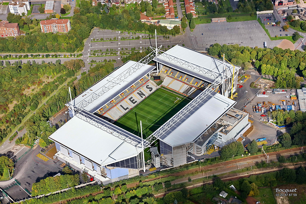 Stade Bollaert-Delelis - Lens - lucht