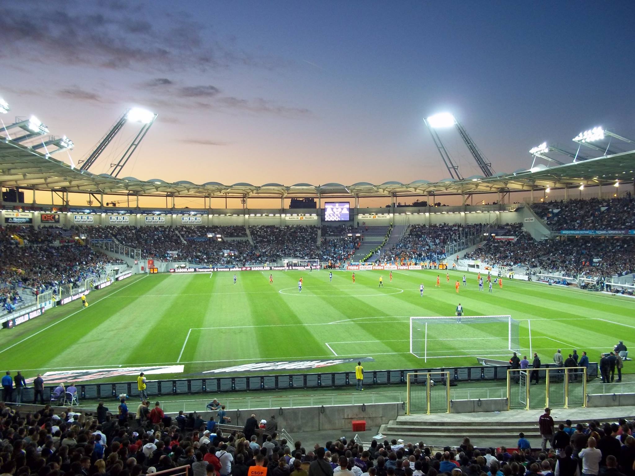 Stade de Toulouse - binnen