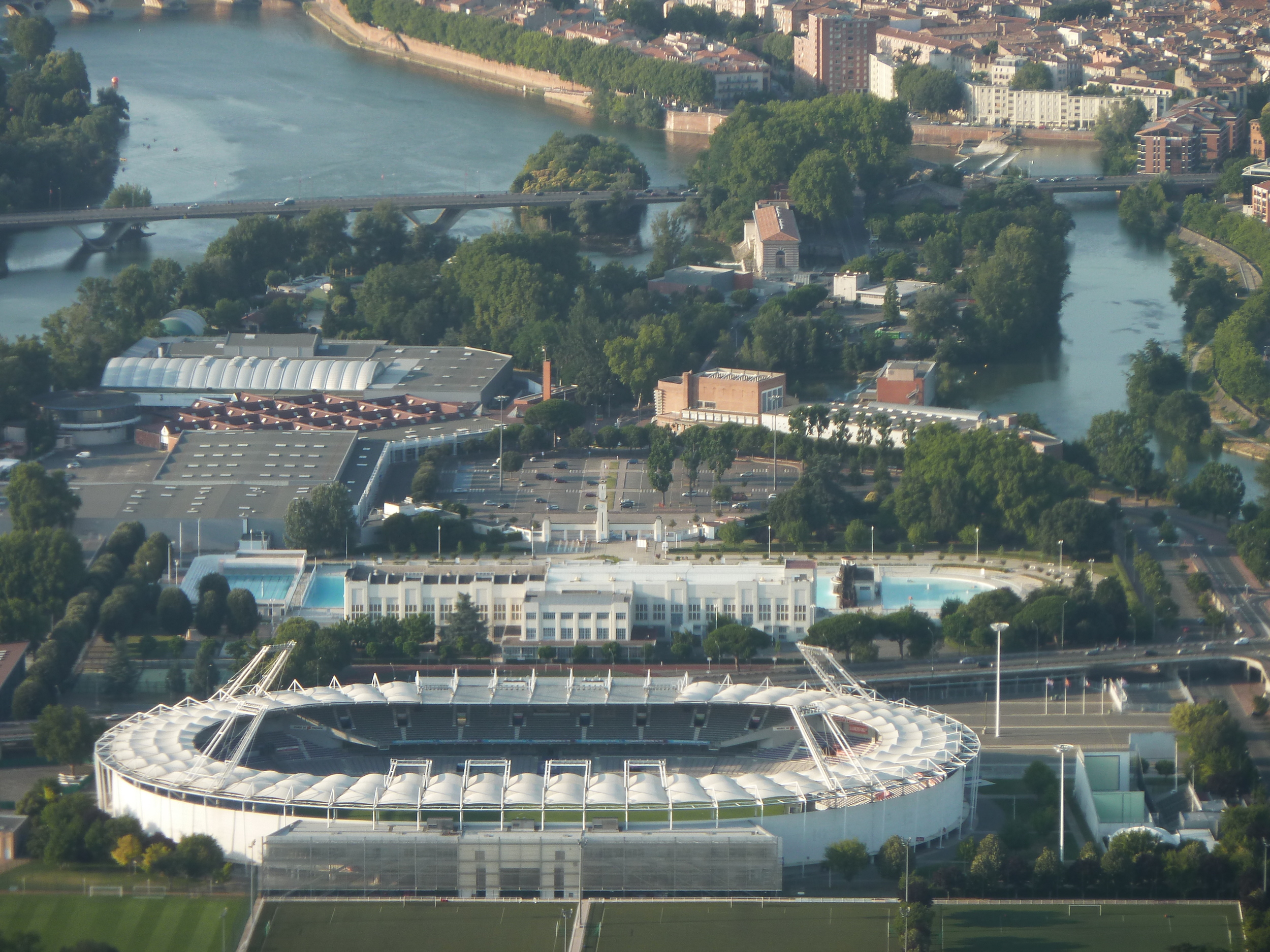 Stade de Toulouse - lucht