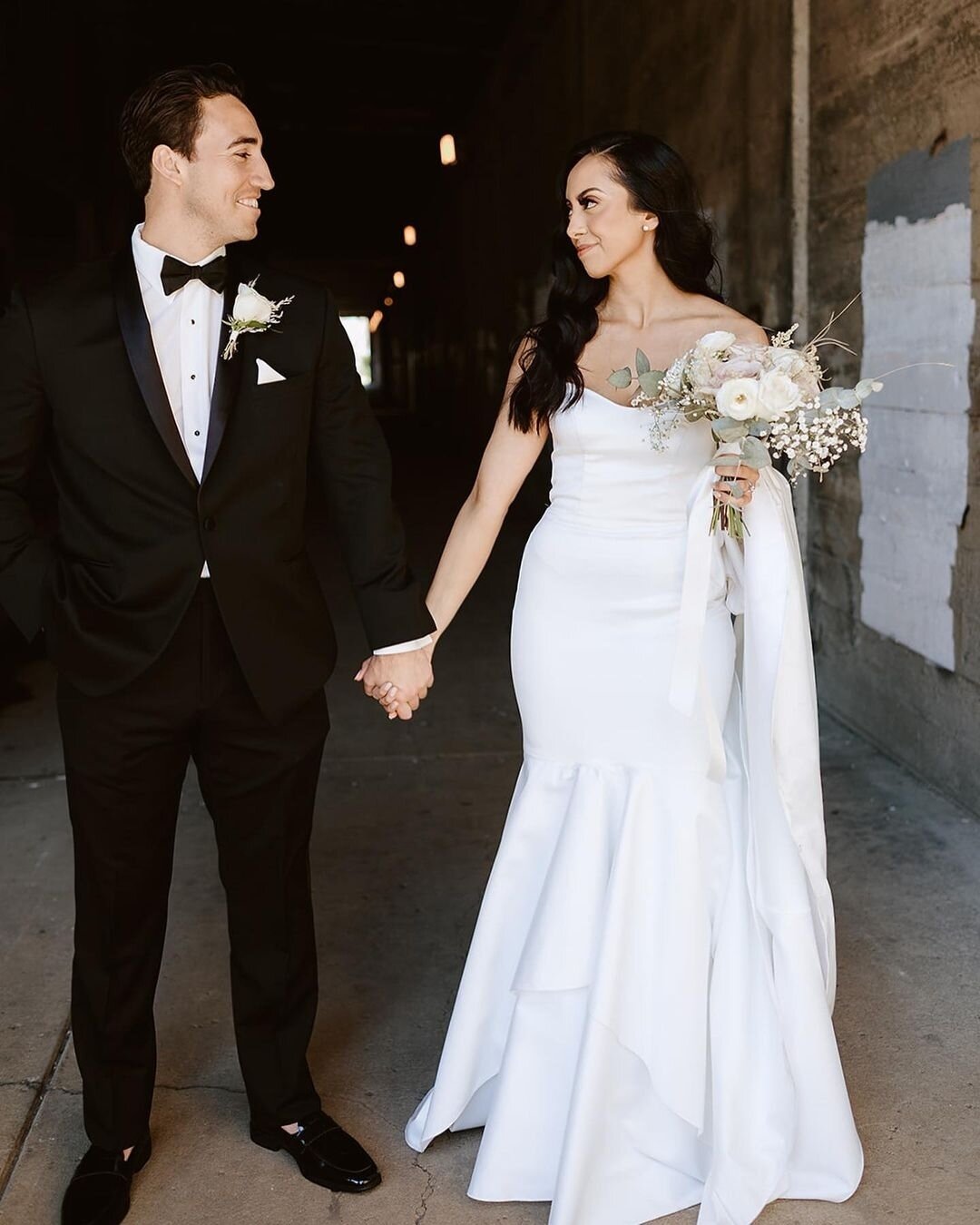 The way these two look at each other is kind of everything.  It's all about the perfect fit that leaves you free to soak in every single moment of your big day!⁠
⁠
⁠
#alterations #wedding #weddinggown #bride #beautifulbride #weddingdress #bridalgown 