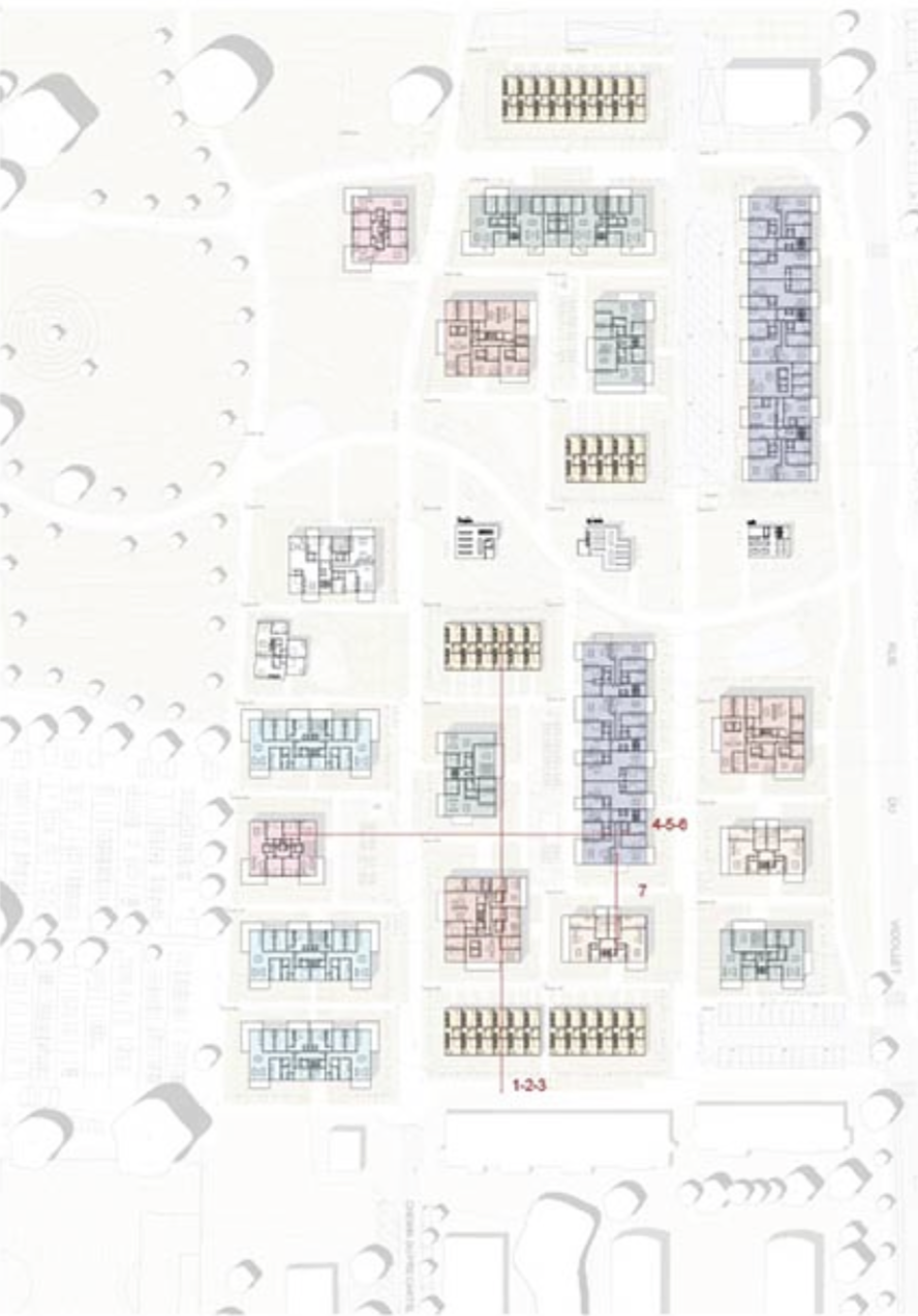  Le projet d'Archiplein est le seul qui envisage vraiment le processus de mutation du foncier.