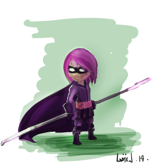 HIT-GIRL / SKETCH_DAILIES
