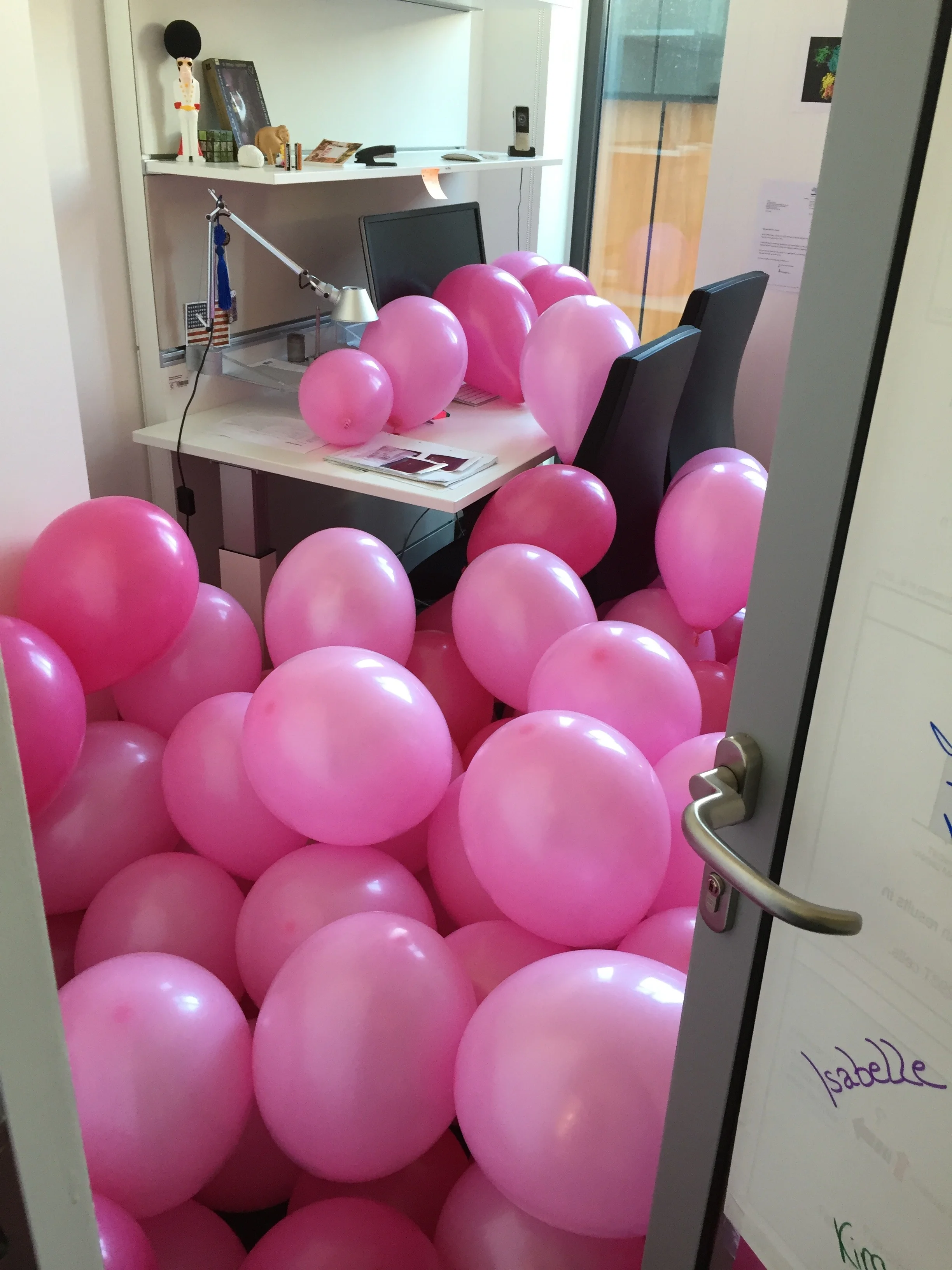 My office after vacation....