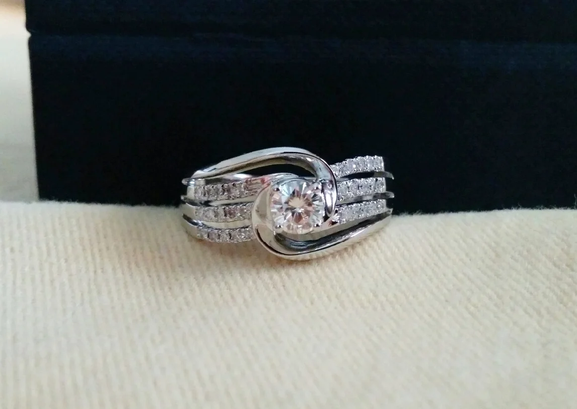 Charles & Colvard Moissanite® Engagement Rings