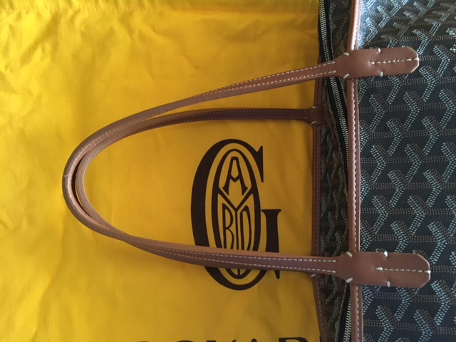 Coquette: Updated Bag Review: Goyard Artois Tote PM - Wear and Tear
