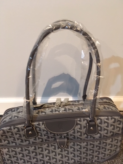 Goyard St. Martin Handbag  Rent Goyard Handbags for $195/month