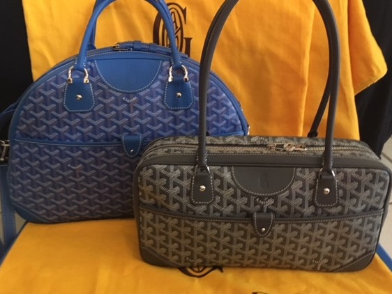Goyard Special Colors: Light Blue Jeanne Review & Grey Saint Martin  Unboxing — Girls' Guide to Glitz