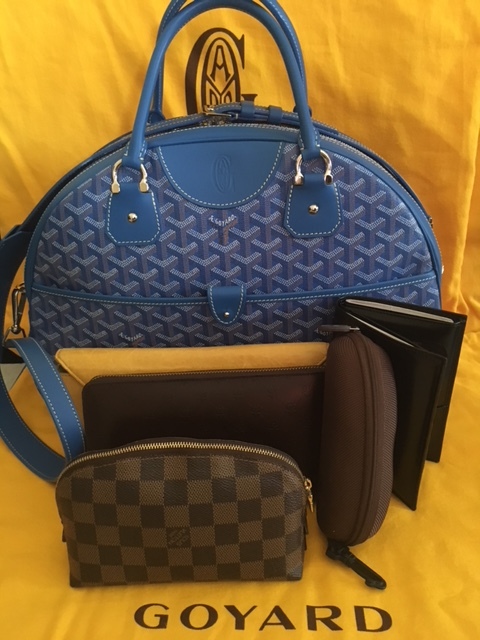 Goyard Special Colors: Light Blue Jeanne Review & Grey Saint Martin  Unboxing — Girls' Guide to Glitz