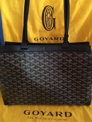 Goyard Artois PM Black with Tan Trim Bag Review: Wear and Tear — Girls'  Guide to Glitz