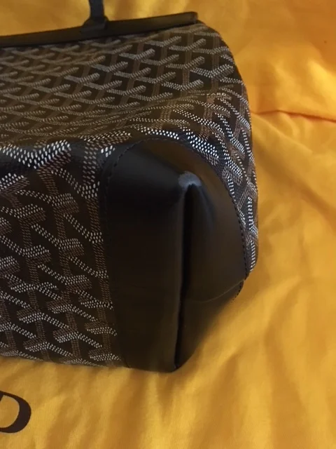GGZ Goyard Bellechasse PM Review Wear and Tear 5.JPG
