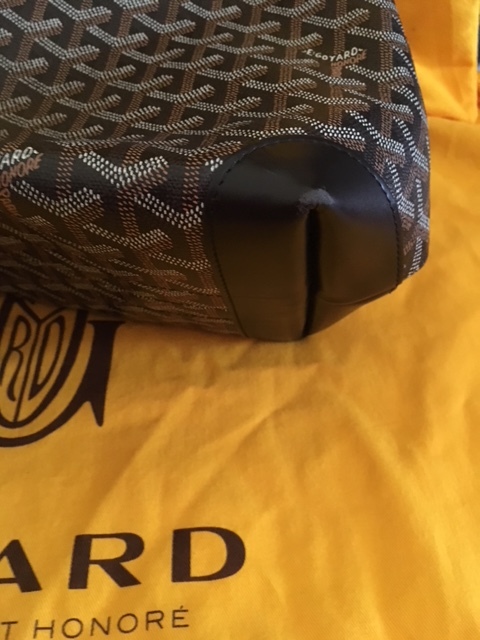 GGZ Goyard Bellechasse PM Review Wear and Tear 7.JPG