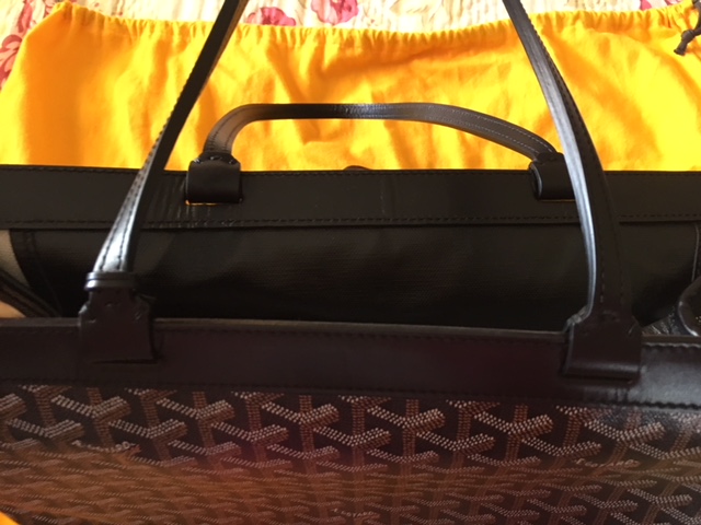 Goyard Black Bellechasse PM Review: Wear & Tear and Strap