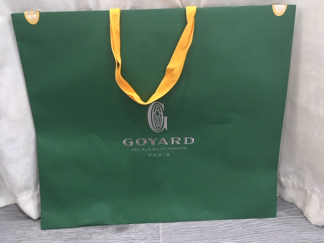 GGZ Goyard Green Shopping Bag Front.JPG