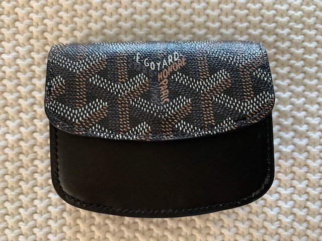 Goyard Black Coin Purse Small Wallet Wear and Tear Review — Girls