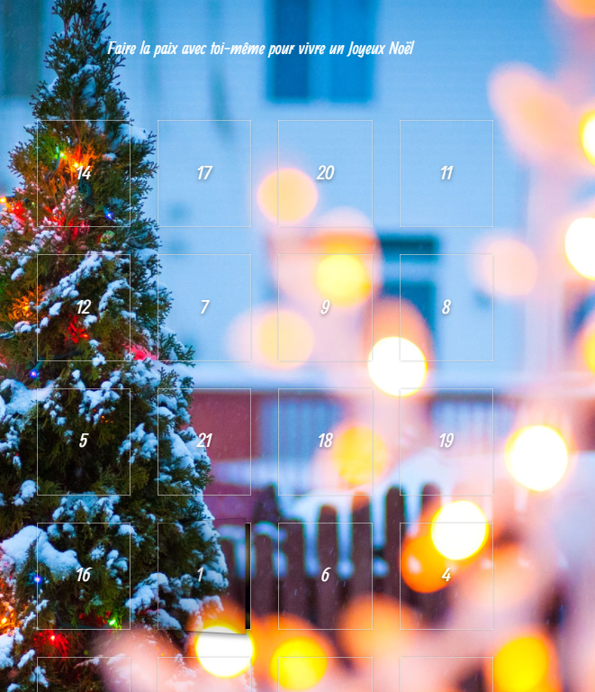 Calendrier magique de l'Avent 