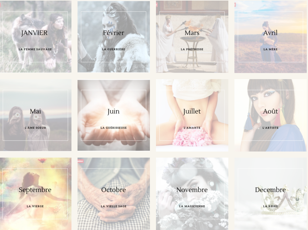 Les 12 archétypes féminins selon C. G. Jung