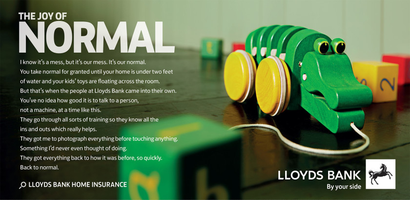 Lloyds Bank ad campaign Steve Hoskins