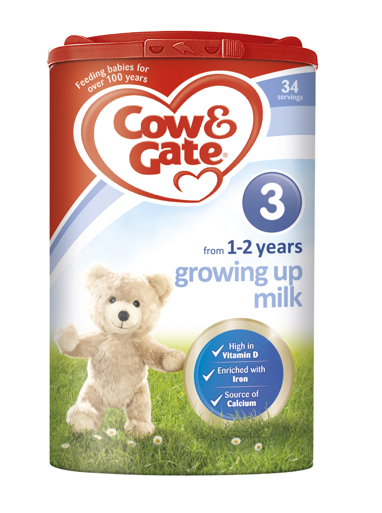 Cow & Gate animal photo teddy bear