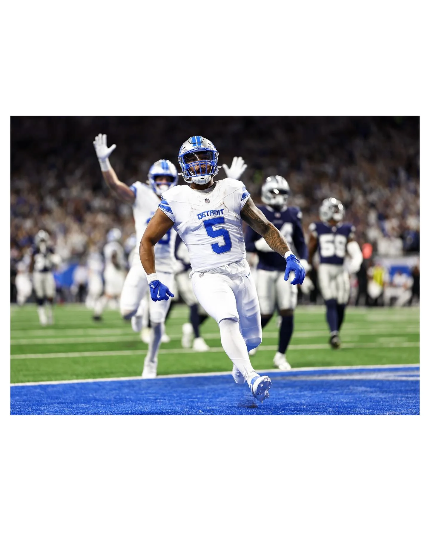 Lions beat the Cowboys at home, and Jahmyr Gibbs is really good at football (📸: NFL)