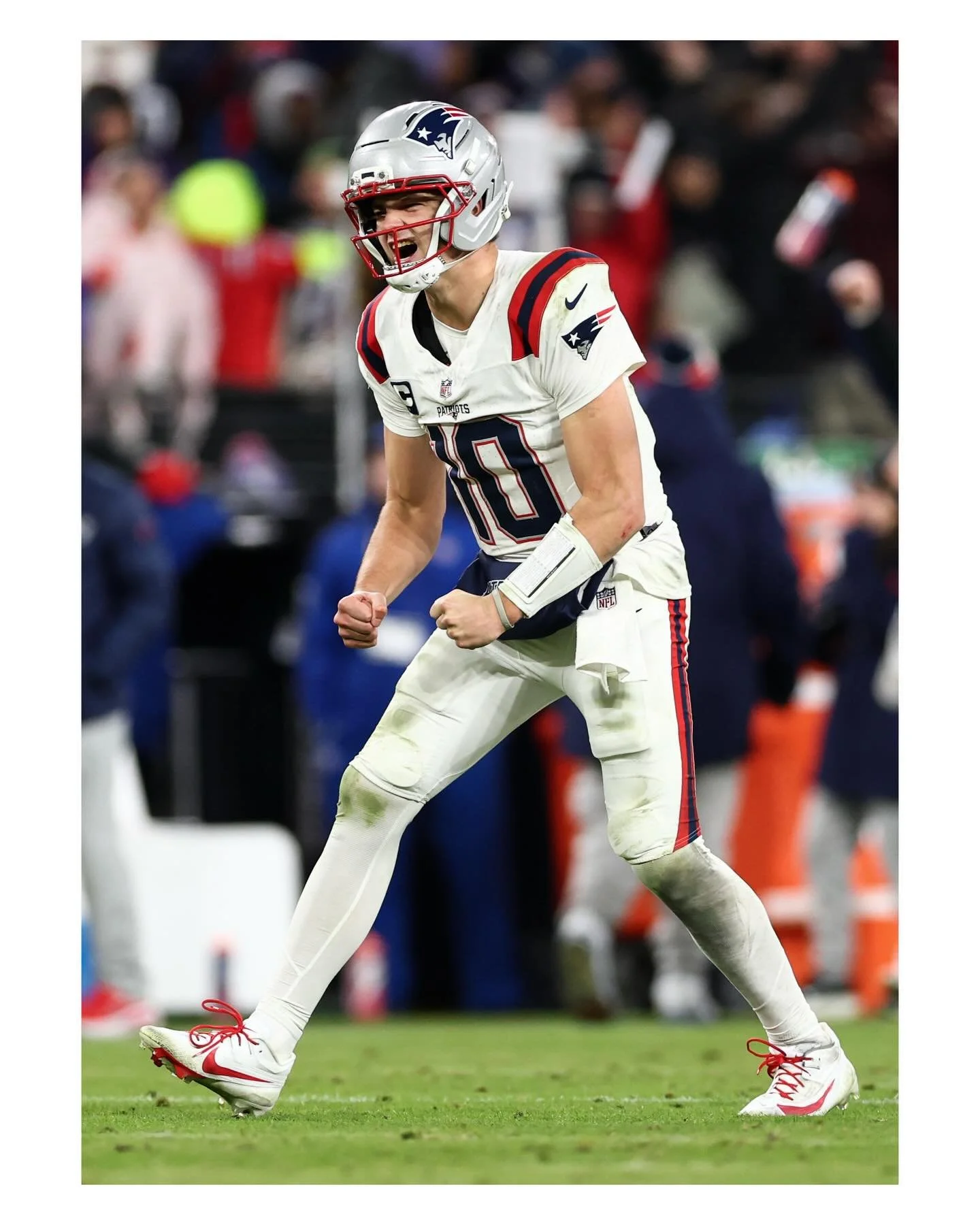 Drake &ldquo;Drake Maye&rdquo; Maye and the Pats come back to win in Baltimore (📸: NFL)