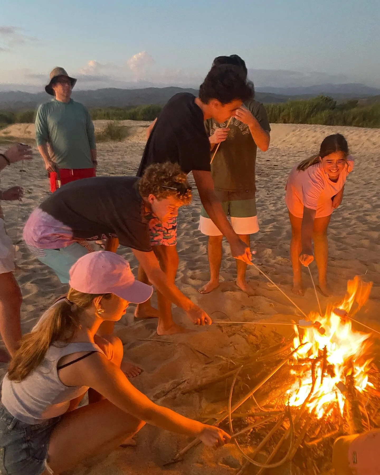 Pretty amazing excursion to swim in the bioluminescence lagoon - one of those experiences that couldn&rsquo;t be captured on camera but we get this sunset on a secluded beach where we roasted marshmallows.