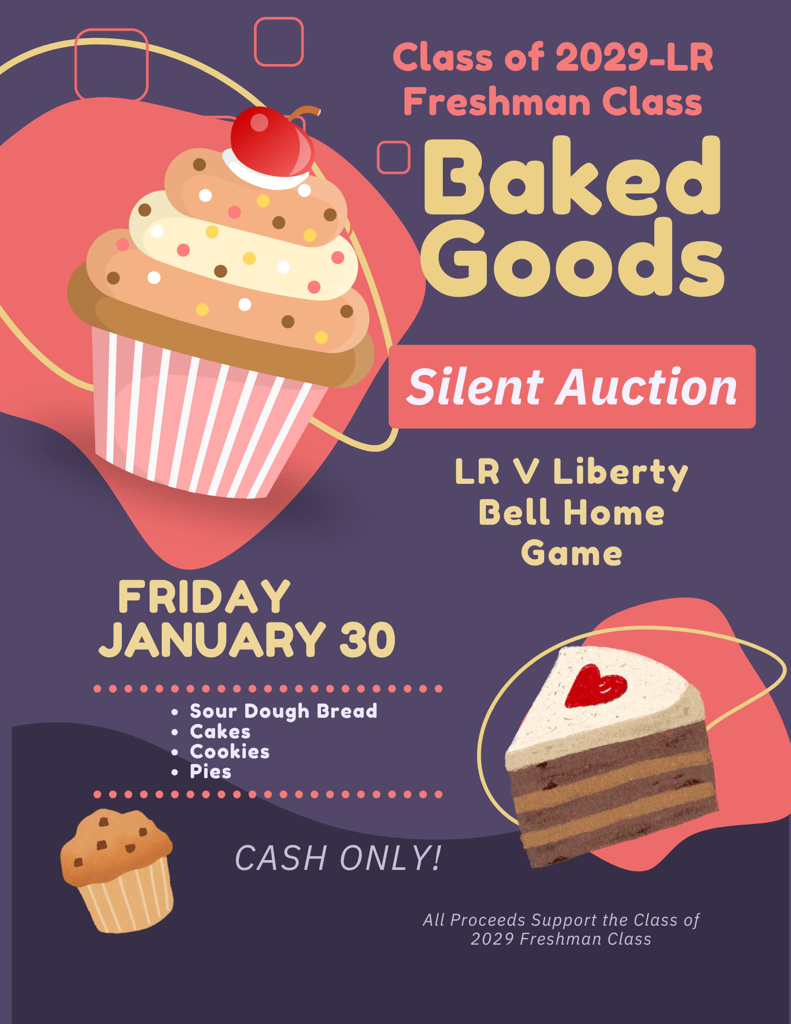 Baked Goods, Silent Auction