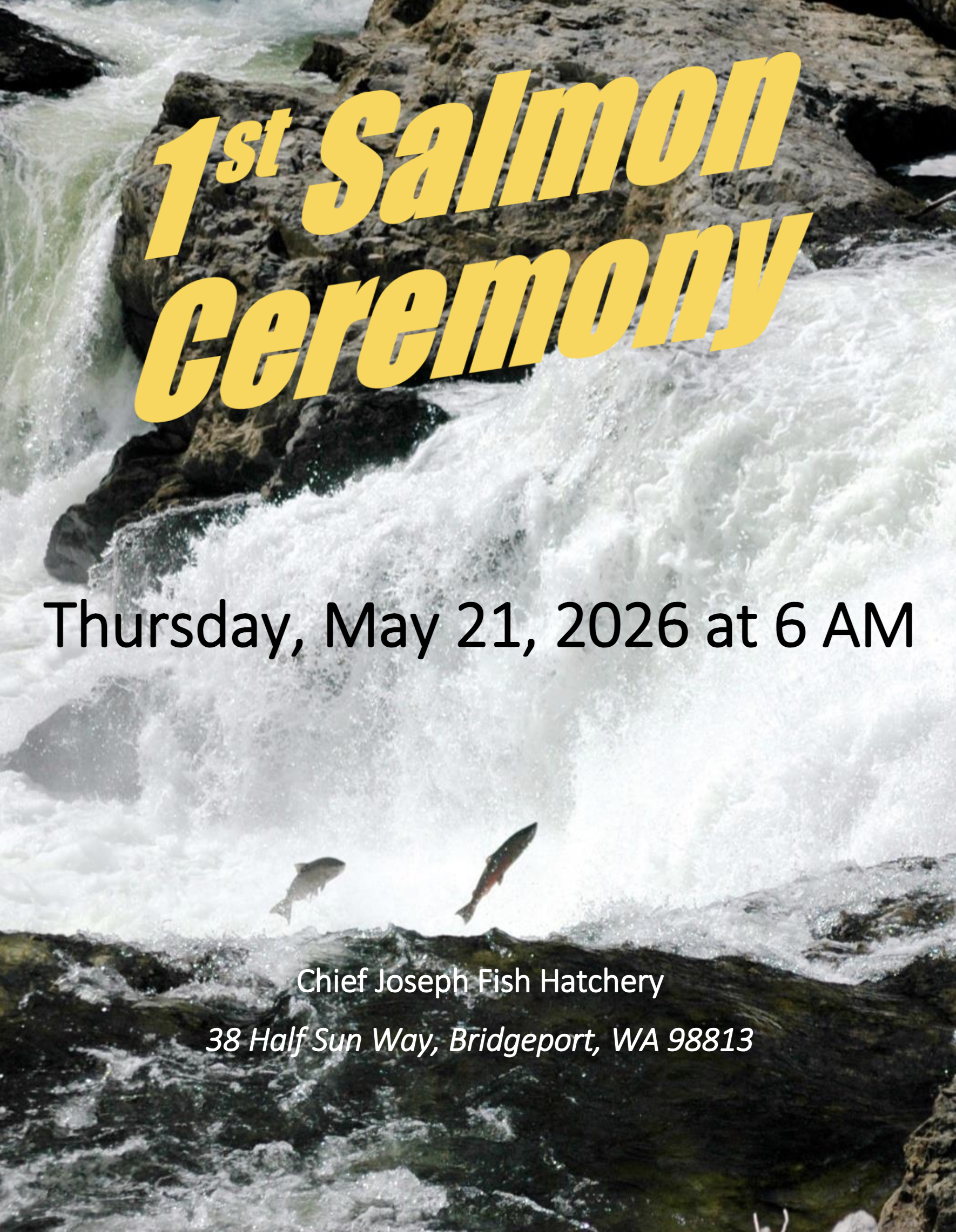 1st Salmon Ceremony