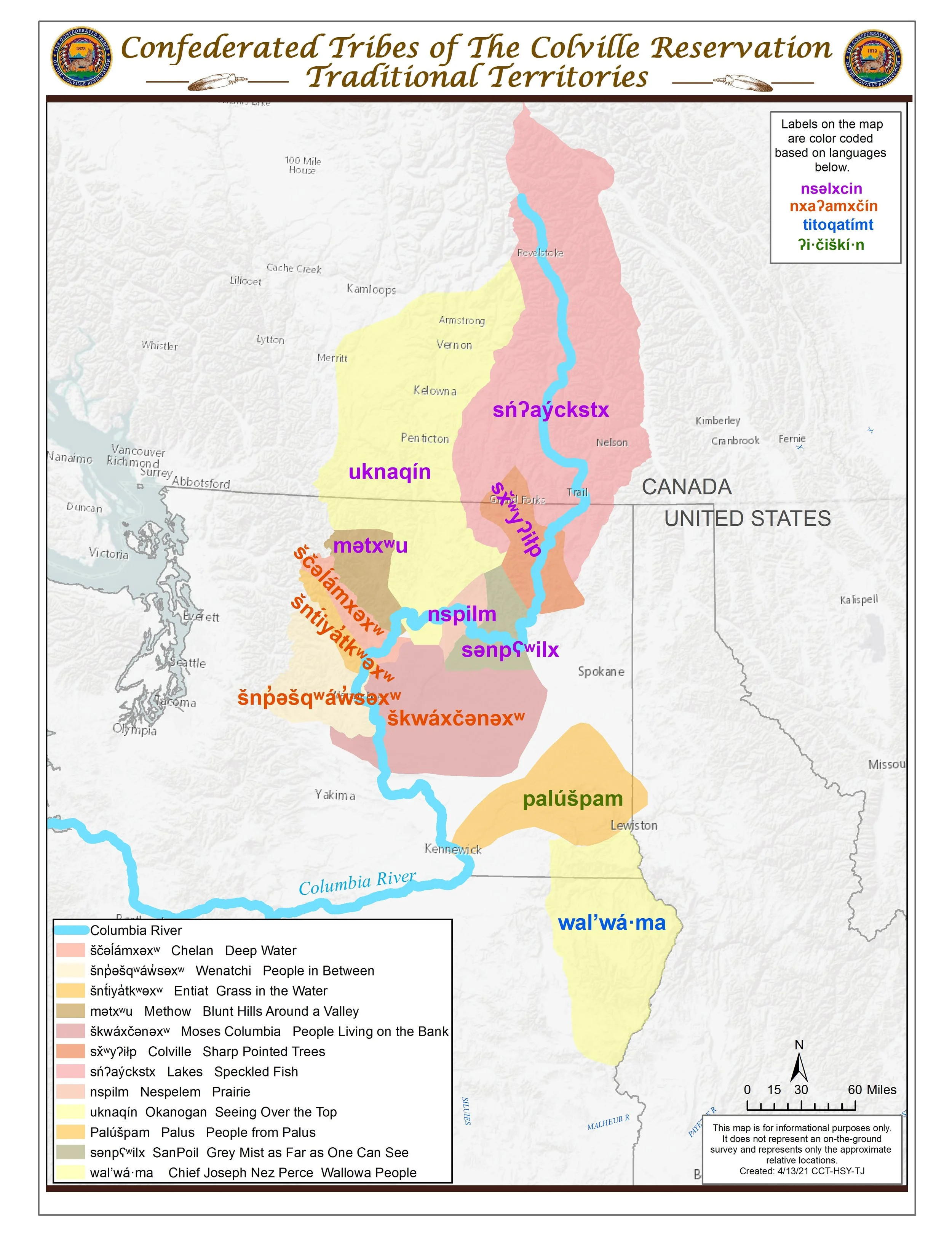 Colville Confederated Tribes history Colville Confederated Tribes history
